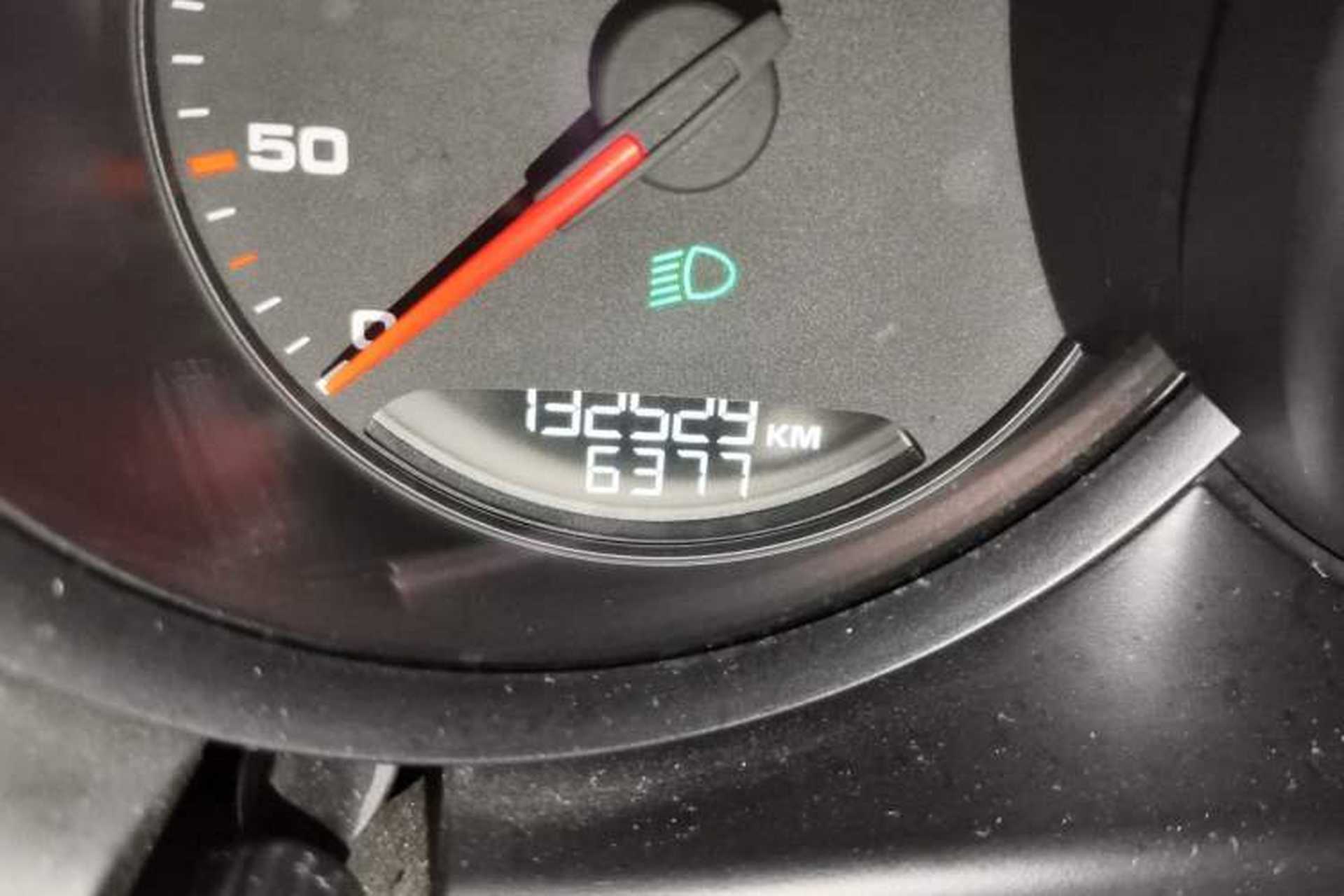 Used Porsche Macan 2014 Macan 2.0T Odometer Close Up