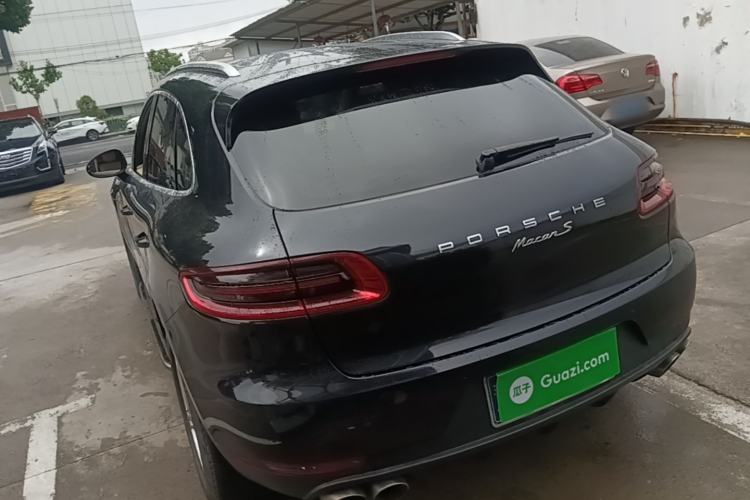 Used Porsche Macan 2014 Macan S 3.0T Rear Left 45 Deg