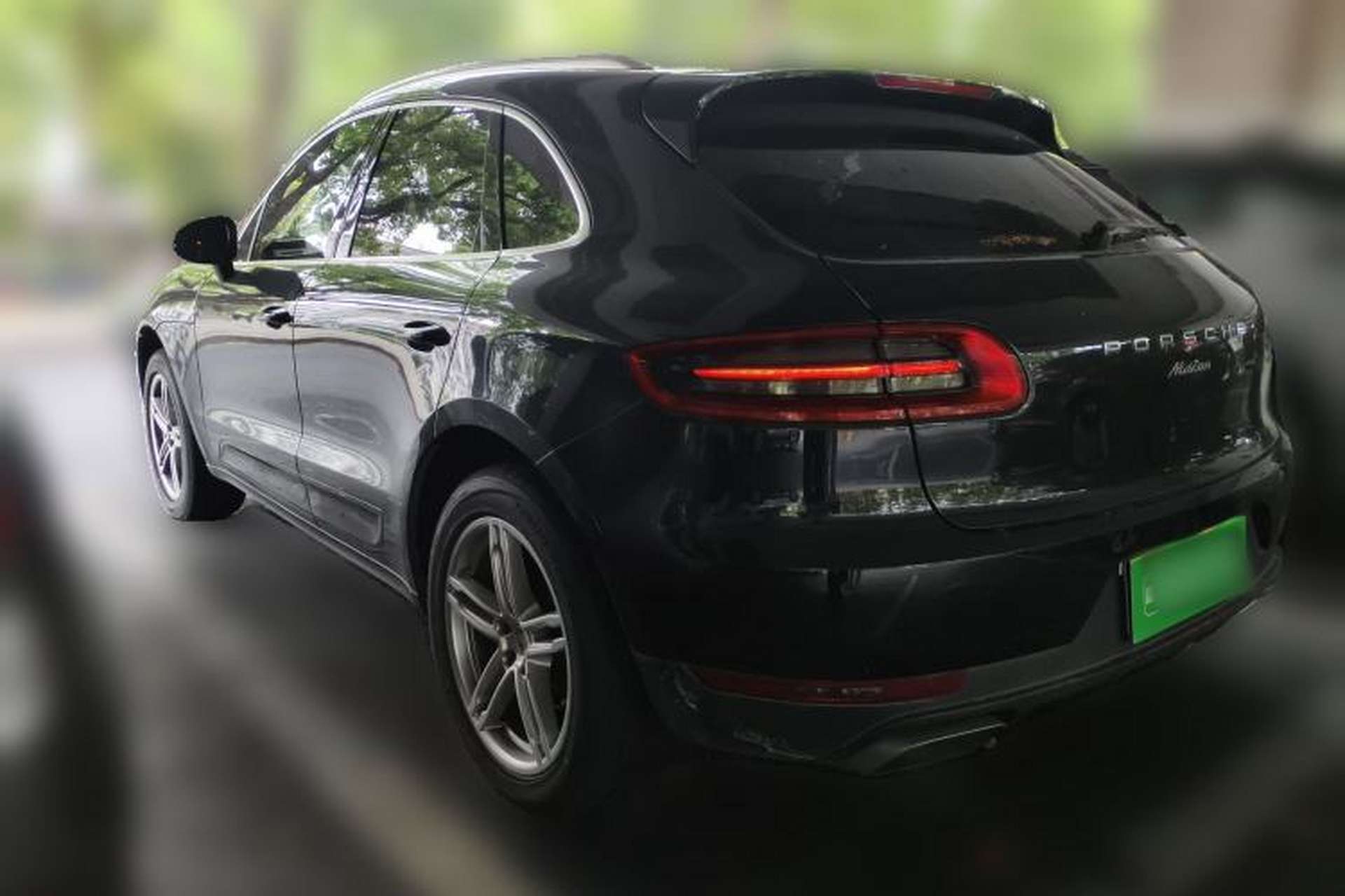 Used Porsche Macan 2014 Macan 2.0T Rear Left 45 Deg