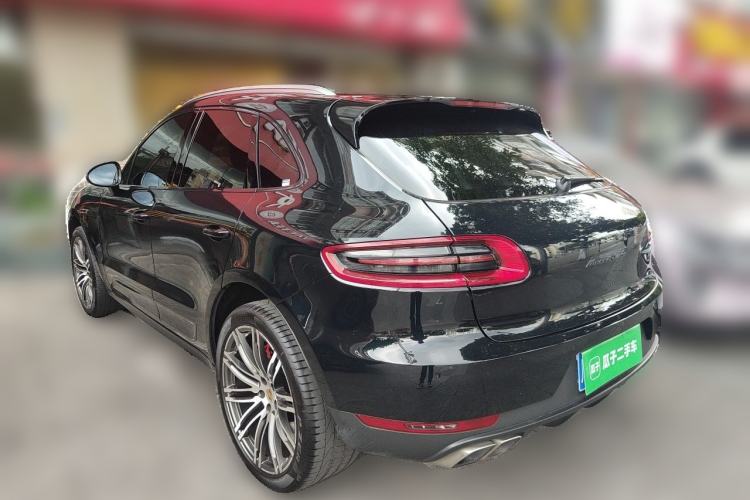 Used Porsche Macan 2014 Macan Turbo 3.6T Rear Left 45 Deg