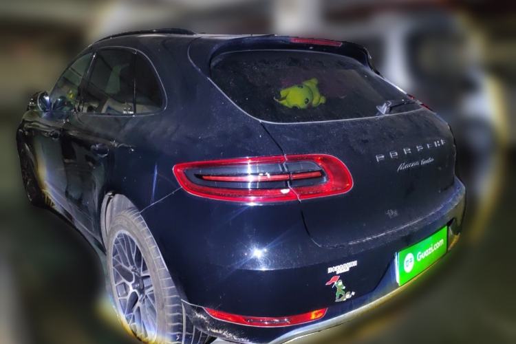 Used Porsche Macan 2014 Macan Turbo 3.6T Rear Left 45 Deg