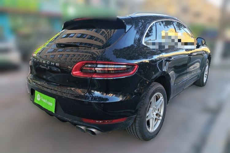 Used Porsche Macan 2014 Macan S 3.0T Rear Right 45 Deg
