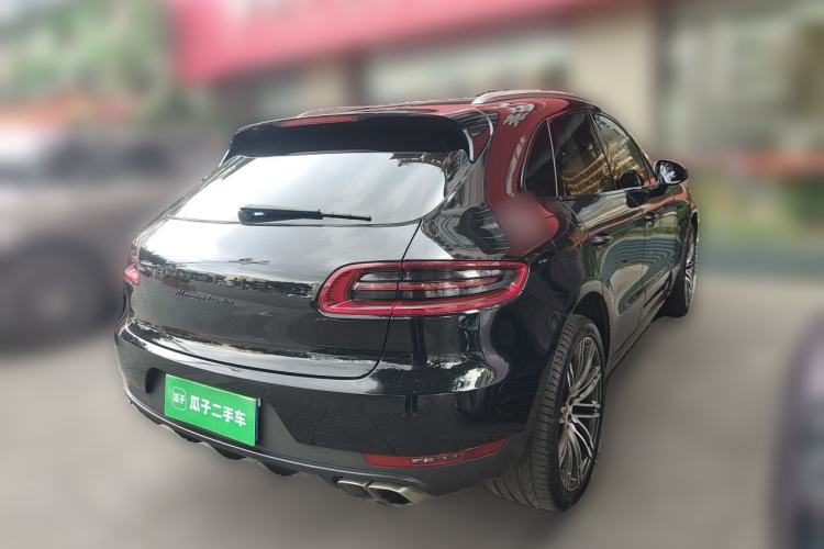 Used Porsche Macan 2014 Macan Turbo 3.6T Rear Right 45 Deg