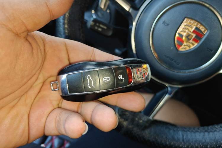 Used Porsche Macan 2014 Macan 2.0T Vehicle Key