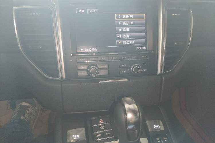 Used Porsche Macan 2014 Macan 2.0T Audio And AC Panel