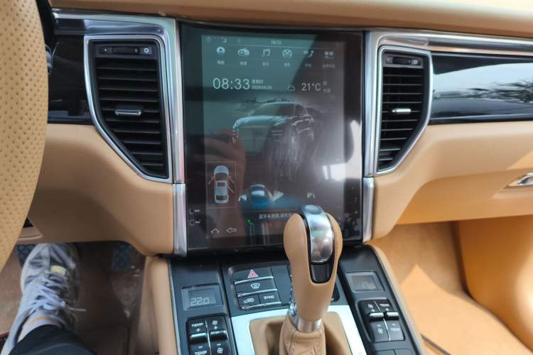 Used Porsche Macan 2014 Macan S 3.0T Audio And AC Panel