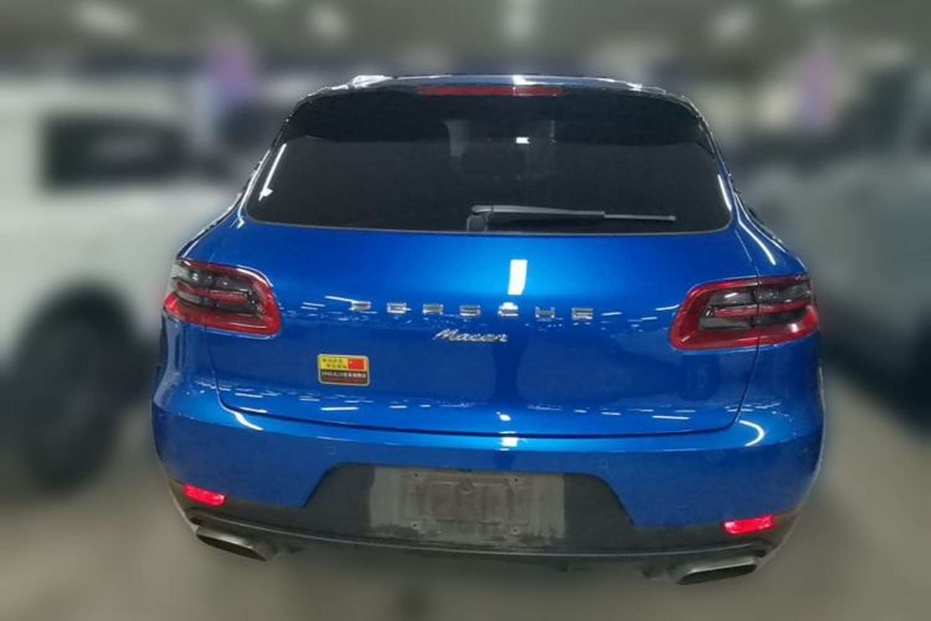 Used Porsche Macan 2014 Macan 2.0T Rear