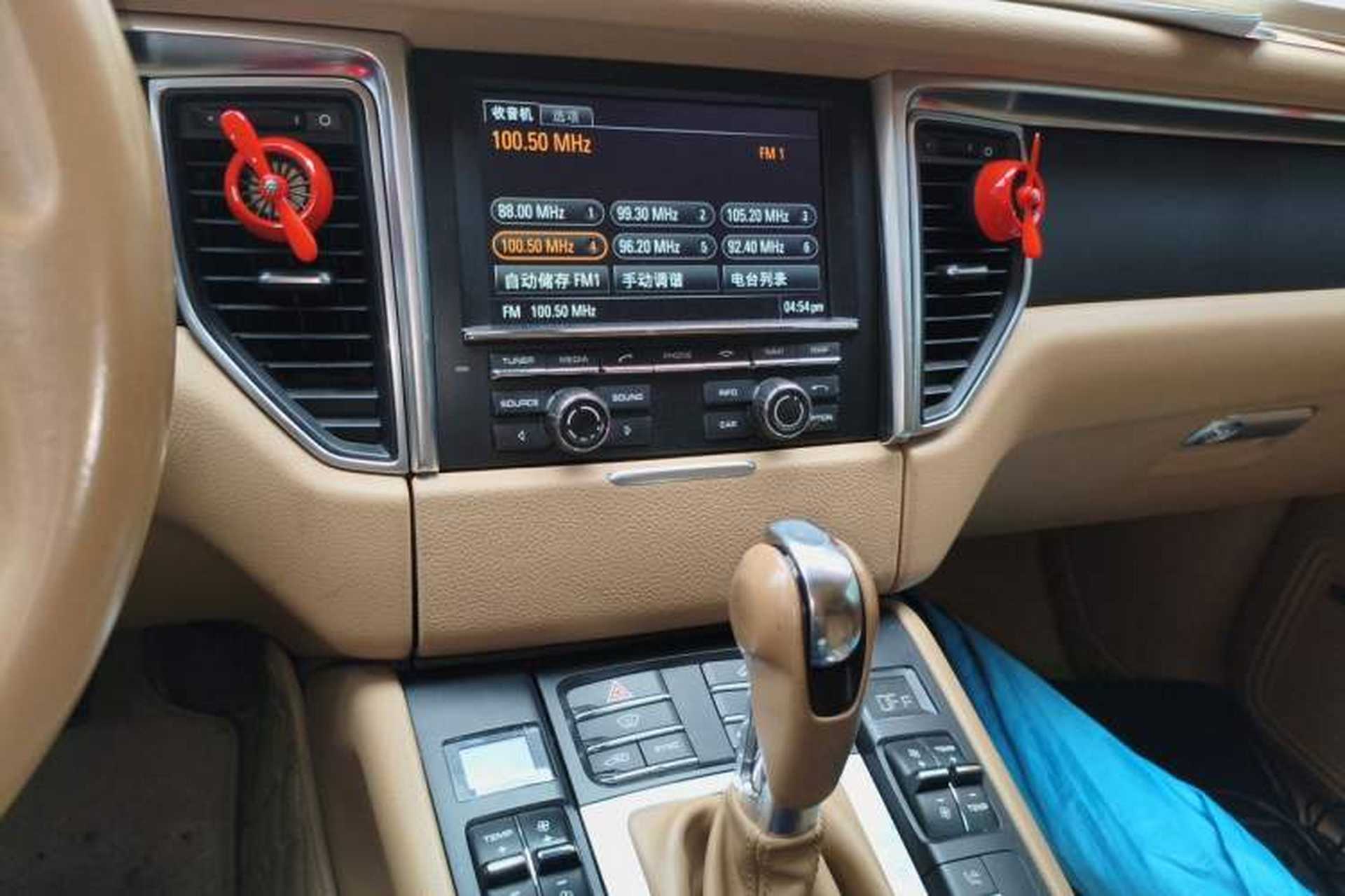 Used Porsche Macan 2014 Macan 2.0T Audio And AC Panel