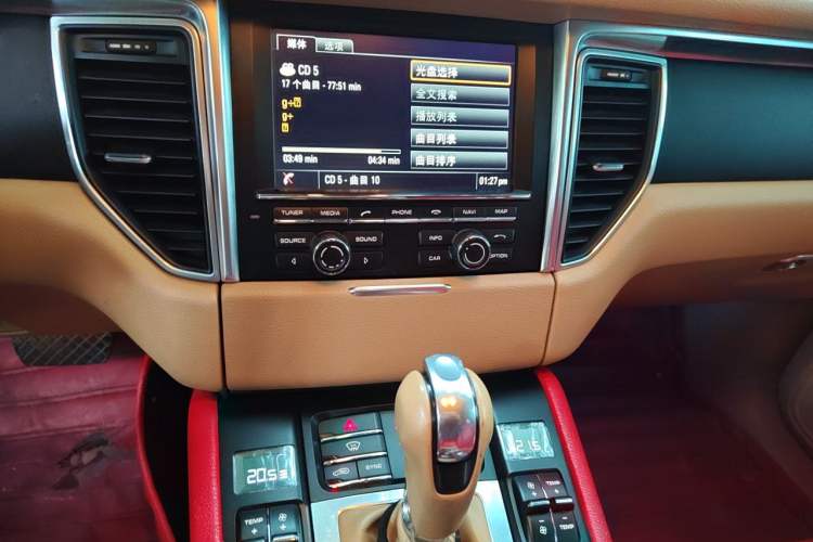 Used Porsche Macan 2014 Macan 2.0T Audio And AC Panel