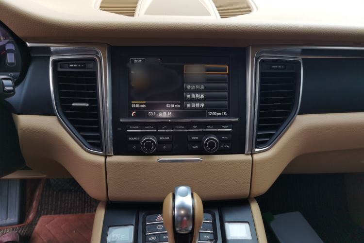 Used Porsche Macan 2014 Macan 2.0T Audio And AC Panel