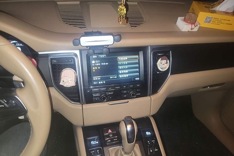 Used Porsche Macan 2014 Macan 2.0T Audio And AC Panel