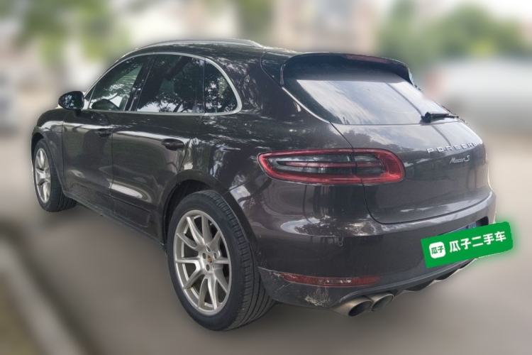 Used Porsche Macan 2014 Macan S 3.0T Rear Left 45 Deg