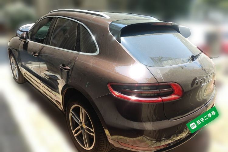 Used Porsche Macan 2014 Macan Turbo 3.6T Rear Left 45 Deg