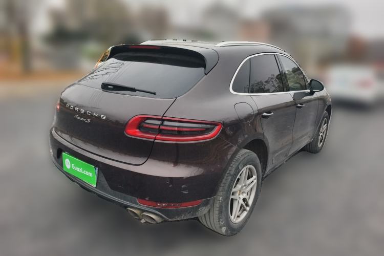 Used Porsche Macan 2014 Macan S 3.0T Rear Right 45 Deg