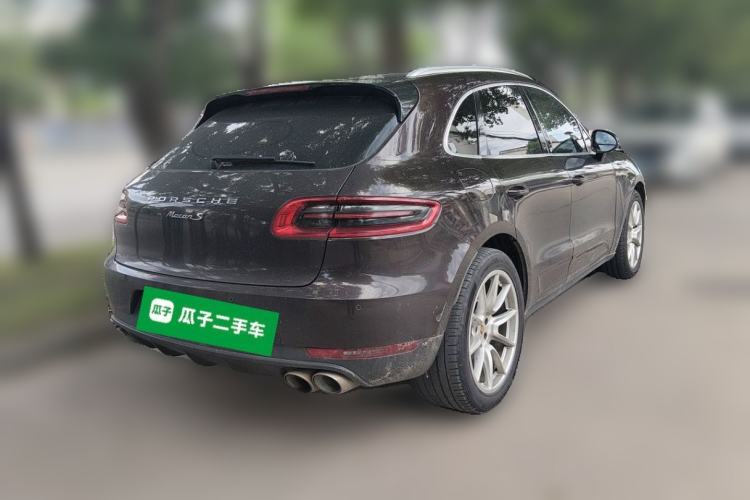 Used Porsche Macan 2014 Macan S 3.0T Rear Right 45 Deg