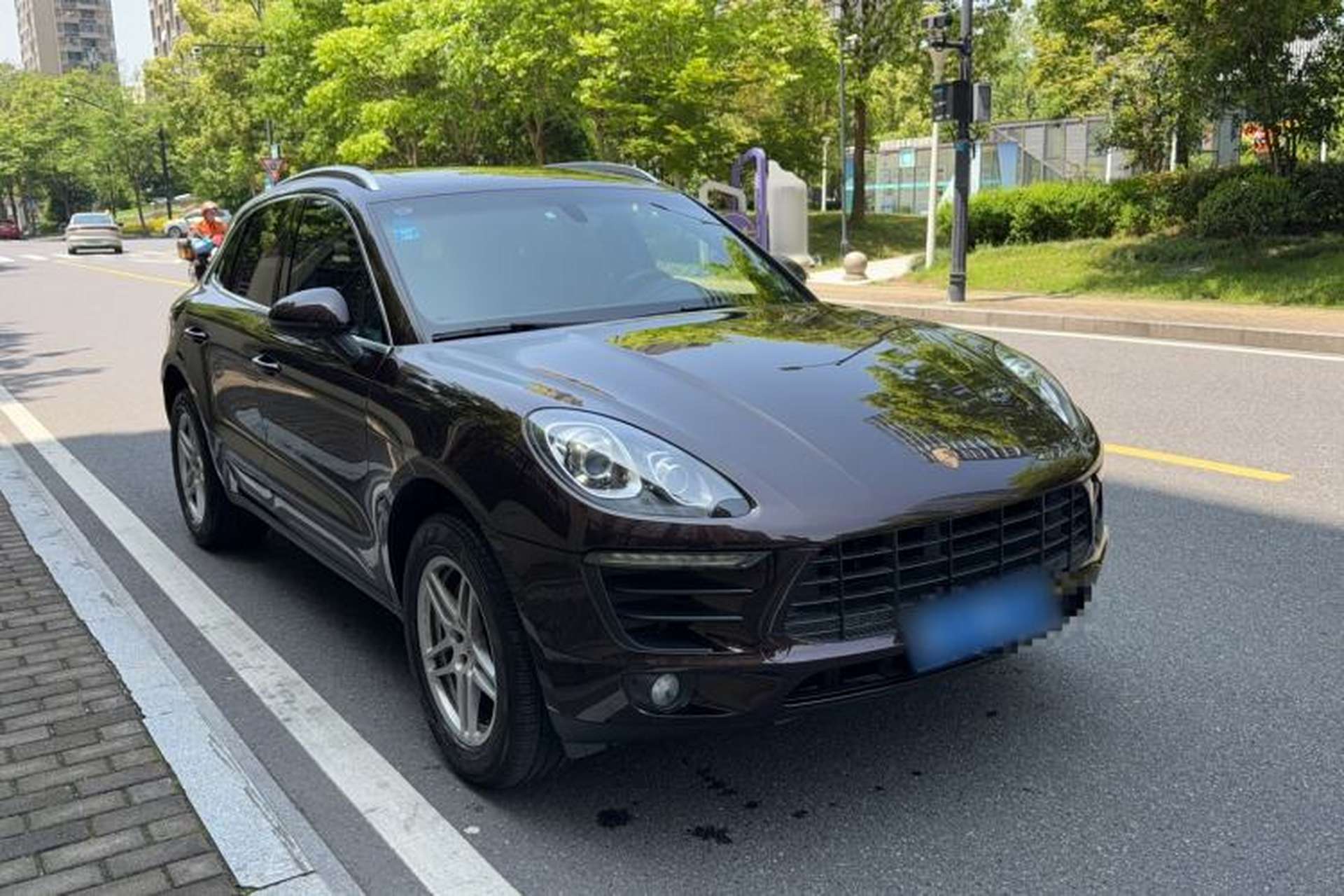Used Porsche Macan 2014 Macan 2.0T Rear Right 45 Deg