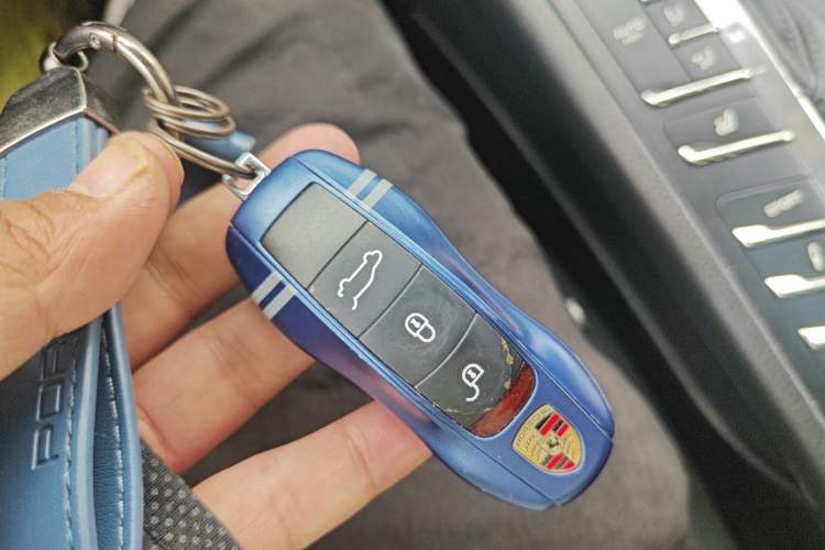 Used Porsche Macan 2014 Macan S 3.0T Vehicle Key