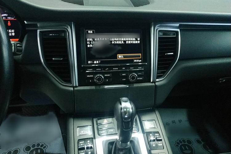 Used Porsche Macan 2014 Macan 2.0T Audio And AC Panel