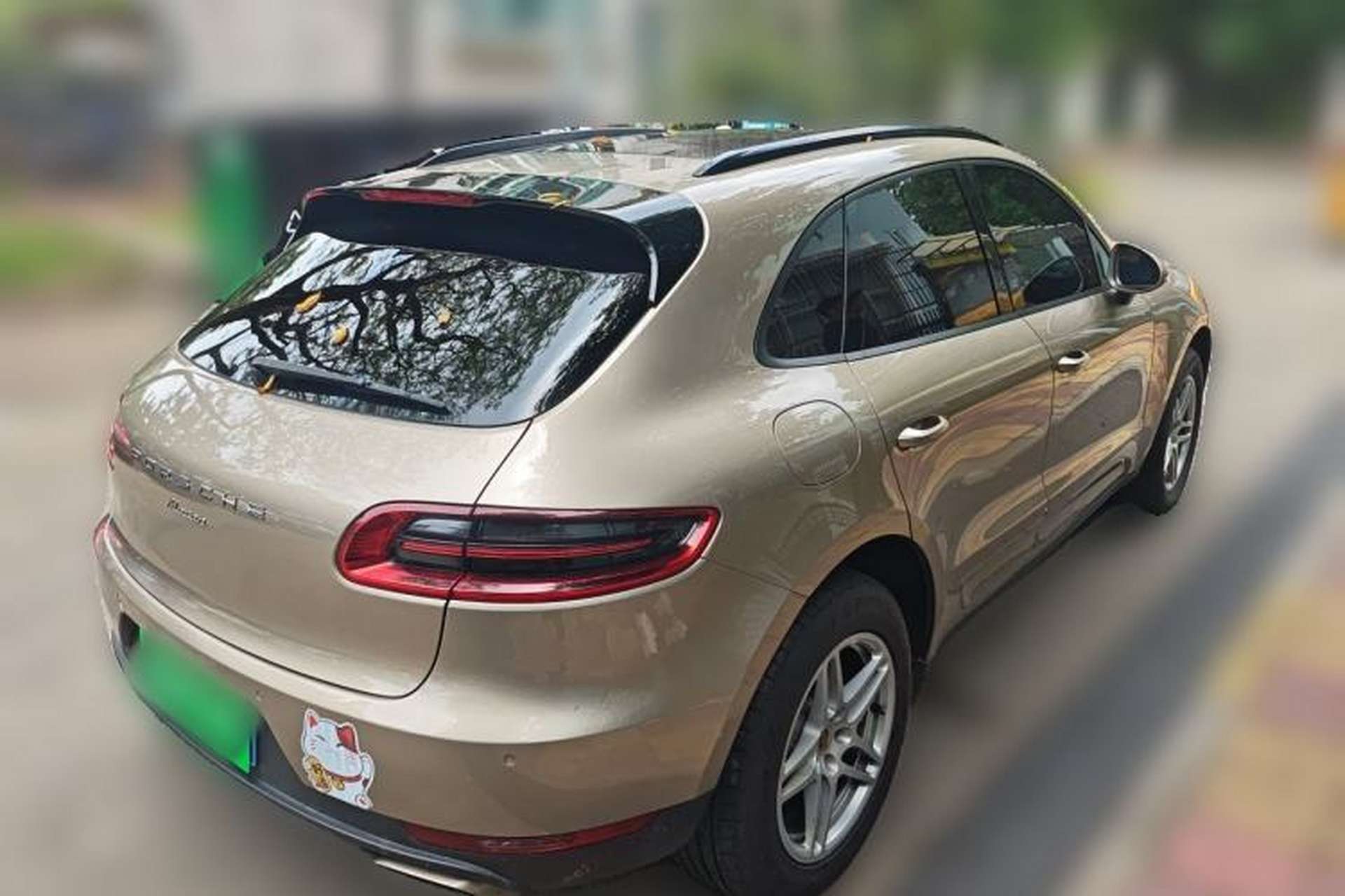 Used Porsche Macan 2014 Macan 2.0T Rear Right 45 Deg