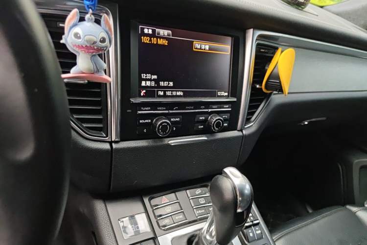 Used Porsche Macan 2014 Macan Turbo 3.6T Audio And AC Panel