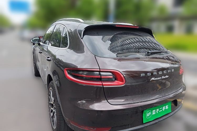 Used Porsche Macan 2014 Macan Turbo 3.6T Rear Left 45 Deg