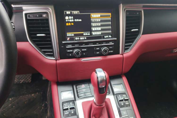 Used Porsche Macan 2014 Macan 2.0T Audio And AC Panel
