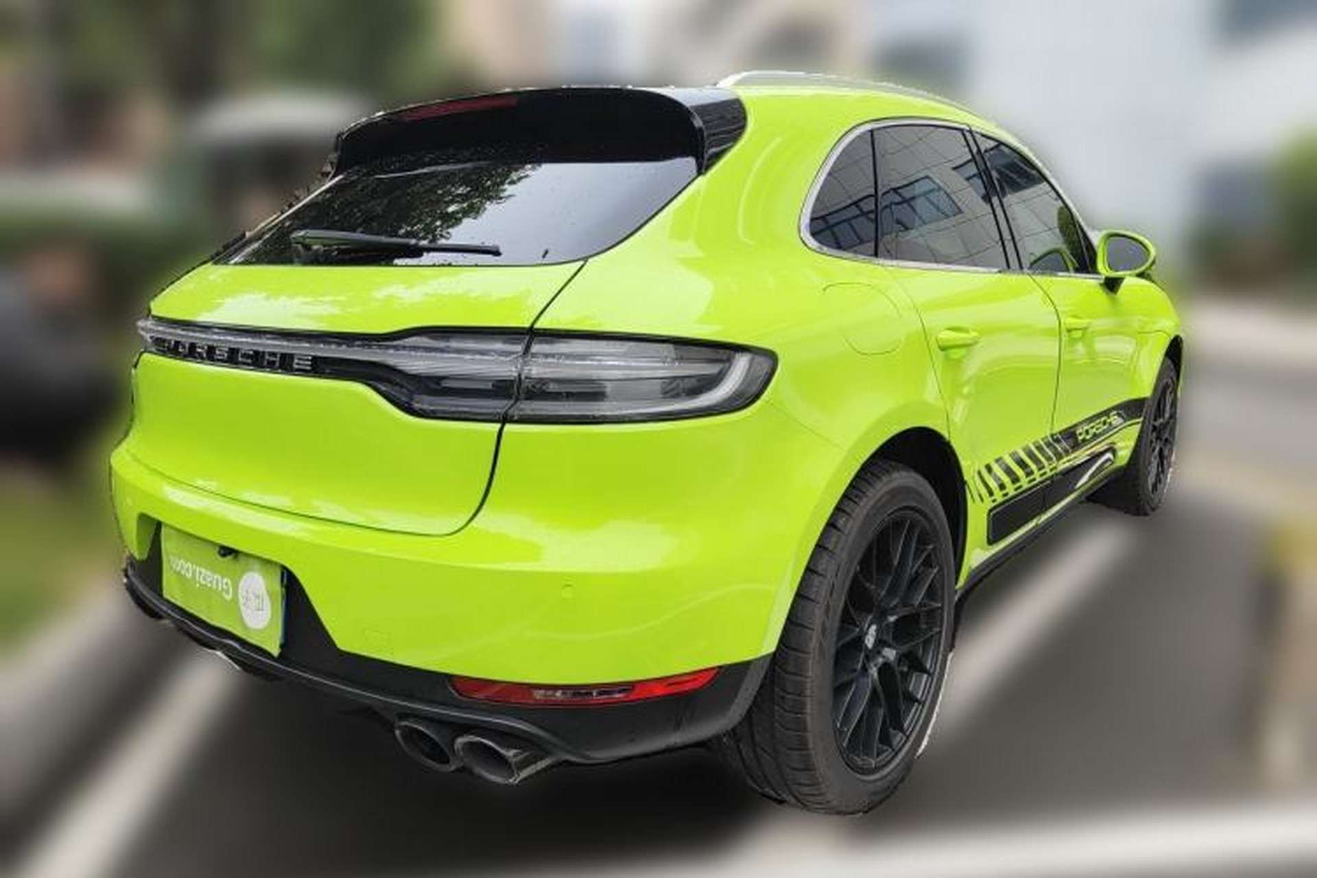 Used Porsche Macan 2014 Macan 2.0T Rear Right 45 Deg