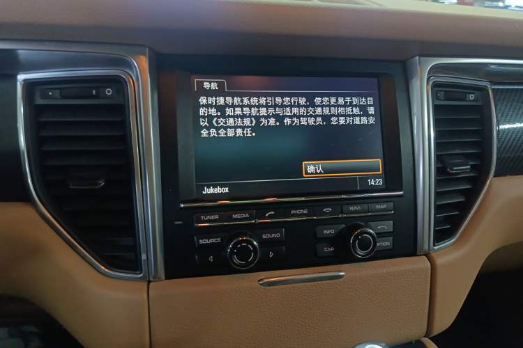 Used Porsche Macan 2014 Macan 2.0T Audio And AC Panel