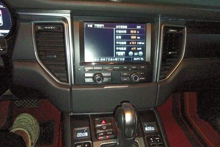 Used Porsche Macan 2014 Macan 2.0T Audio And AC Panel