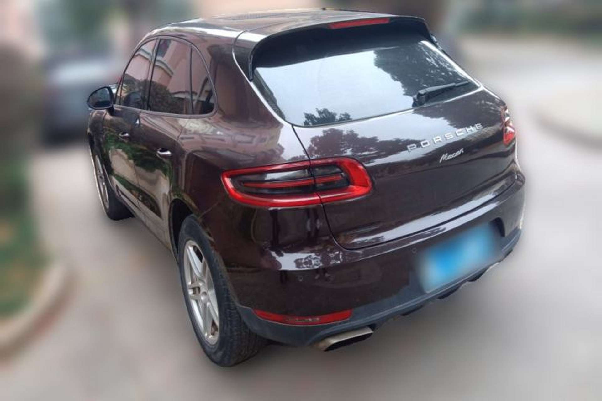 Used Porsche Macan 2014 Macan 2.0T Rear Left 45 Deg