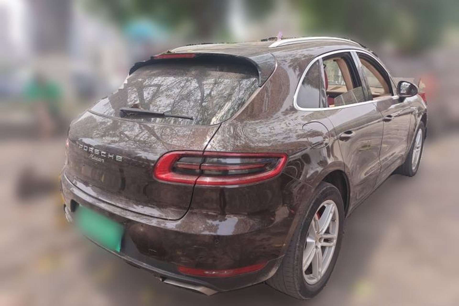 Used Porsche Macan 2014 Macan 2.0T Rear Right 45 Deg