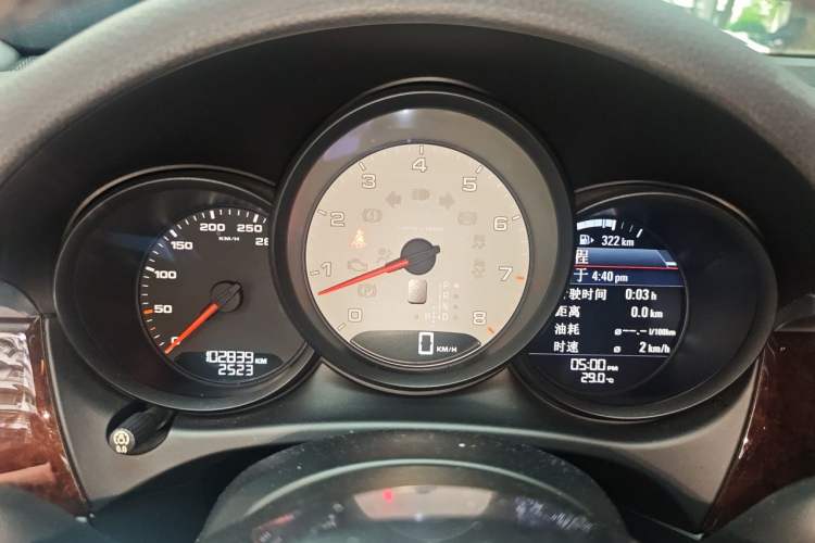 Used Porsche Macan 2014 Macan S 3.0T Instrument Cluster