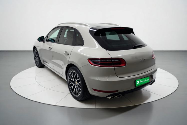 Used Porsche Macan 2014 Macan Turbo 3.6T Rear Left 45 Deg