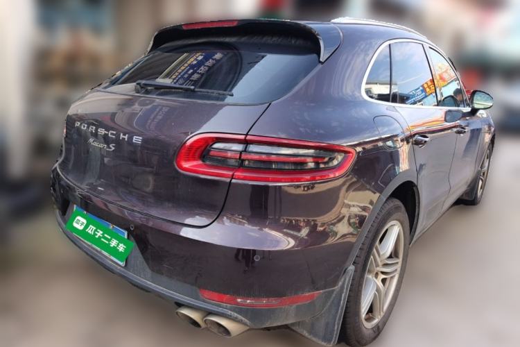 Used Porsche Macan 2014 Macan S 3.0T Rear Right 45 Deg