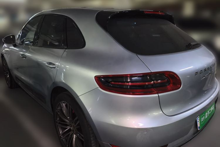 Used Porsche Macan 2014 Macan Turbo 3.6T Rear Left 45 Deg