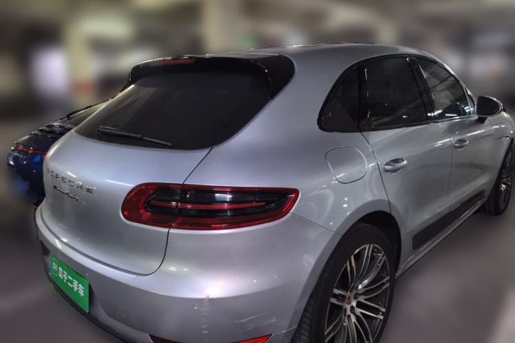 Used Porsche Macan 2014 Macan Turbo 3.6T Rear Right 45 Deg