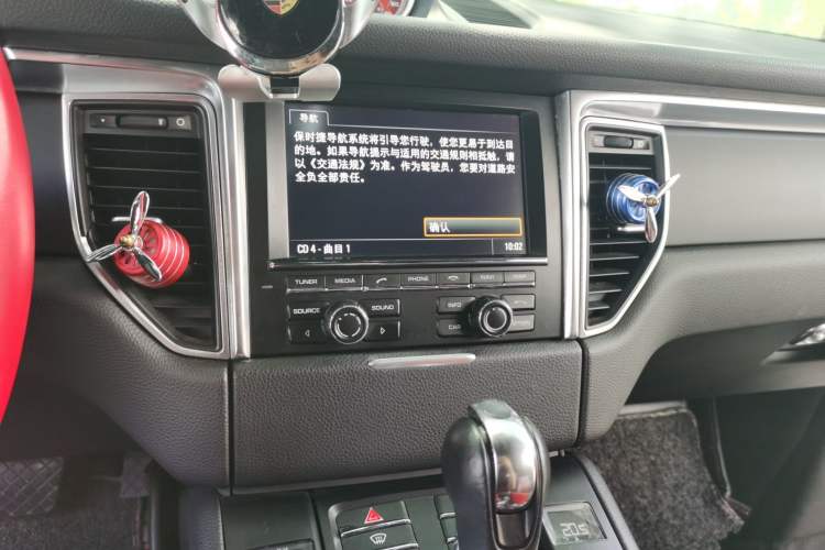 Used Porsche Macan 2014 Macan 2.0T Audio And AC Panel