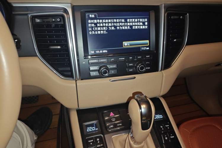 Used Porsche Macan 2014 Macan 2.0T Audio And AC Panel