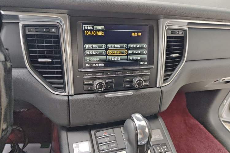 Used Porsche Macan 2014 Macan 2.0T Audio And AC Panel