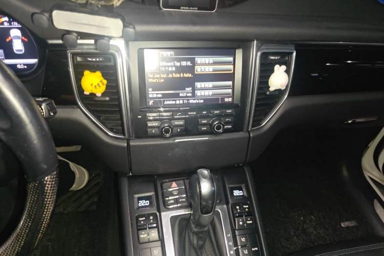Used Porsche Macan 2014 Macan S 3.0T Audio And AC Panel