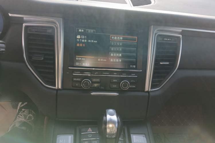 Used Porsche Macan 2014 Macan 2.0T Audio And AC Panel