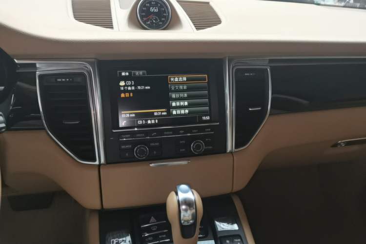 Used Porsche Macan 2014 Macan S 3.0T Audio And AC Panel