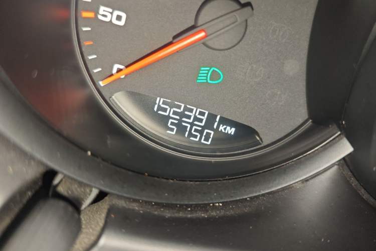 Used Porsche Macan 2014 Macan 2.0T Odometer Close Up