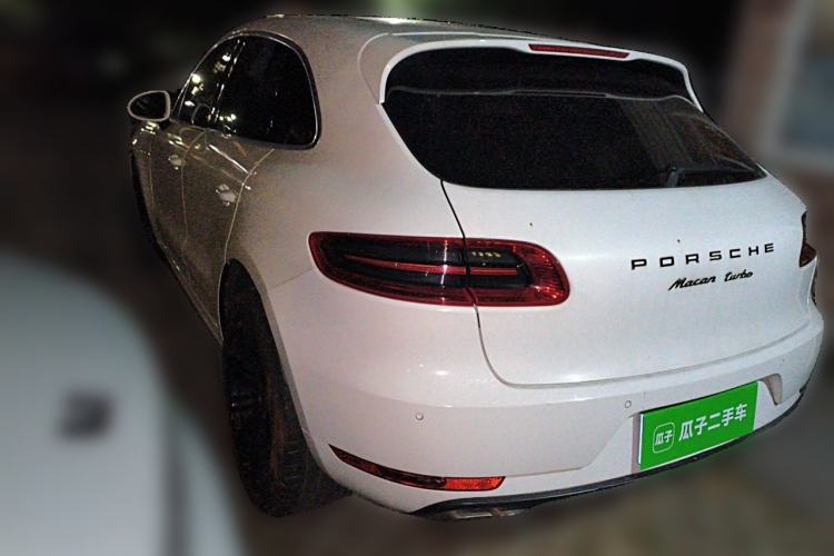 Used Porsche Macan 2014 Macan Turbo 3.6T Rear Left 45 Deg