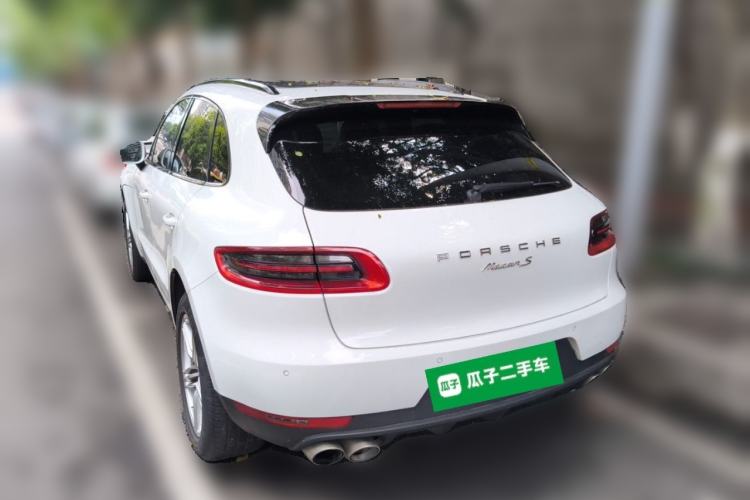 Used Porsche Macan 2014 Macan S 3.0T Rear Left 45 Deg