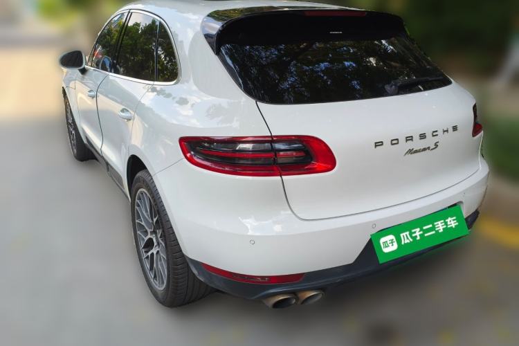 Used Porsche Macan 2014 Macan S 3.0T Rear Left 45 Deg