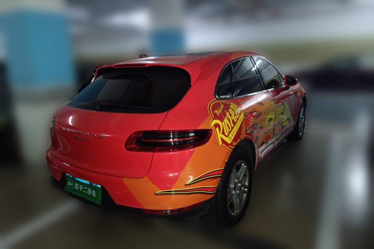 Used Porsche Macan 2014 Macan 2.0T Rear Right 45 Deg
