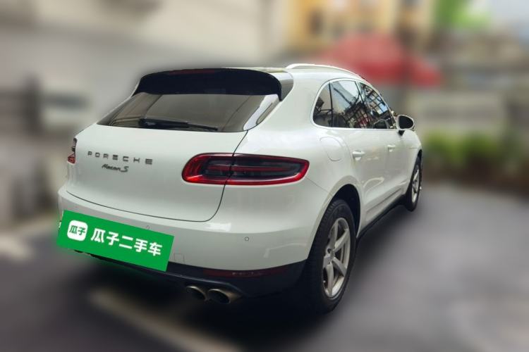Used Porsche Macan 2014 Macan S 3.0T Rear Right 45 Deg