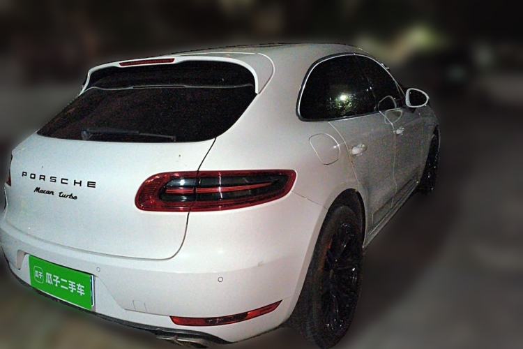 Used Porsche Macan 2014 Macan Turbo 3.6T Rear Right 45 Deg