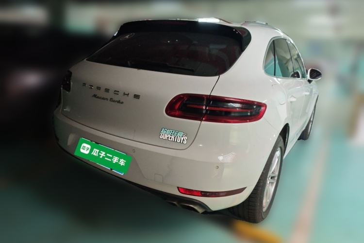 Used Porsche Macan 2014 Macan Turbo 3.6T Rear Right 45 Deg